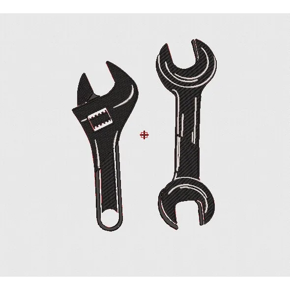 Tools Embroidery Design