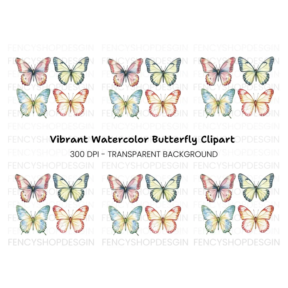 Butterfly Clipart Bundle