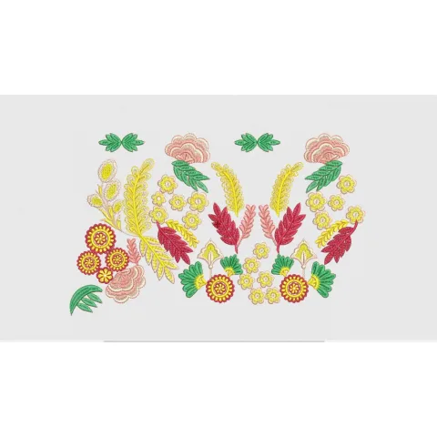 Flower Embroidery Design