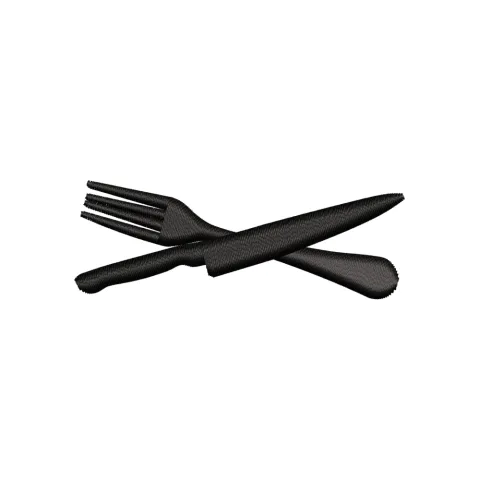 Folk Knife Embroidery Design