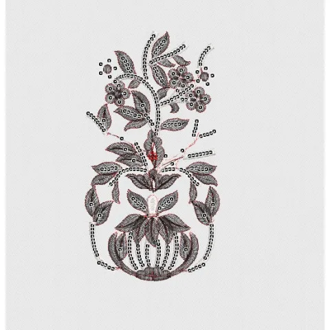 Flower Embroidery Design