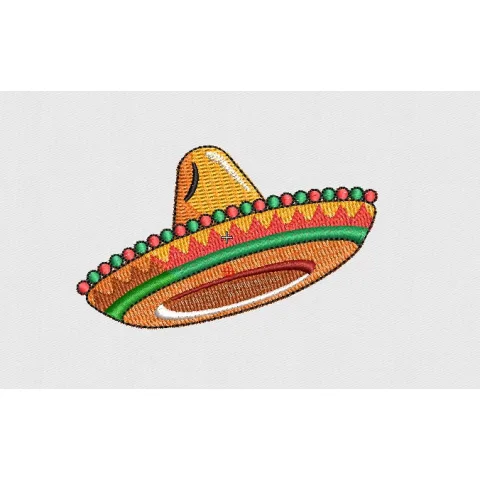 Hat Embroidery Design