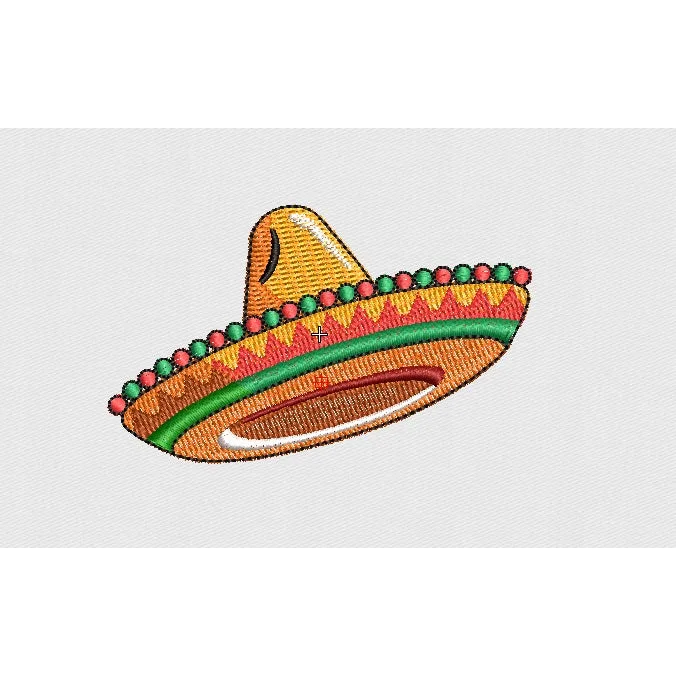 Hat Embroidery Design