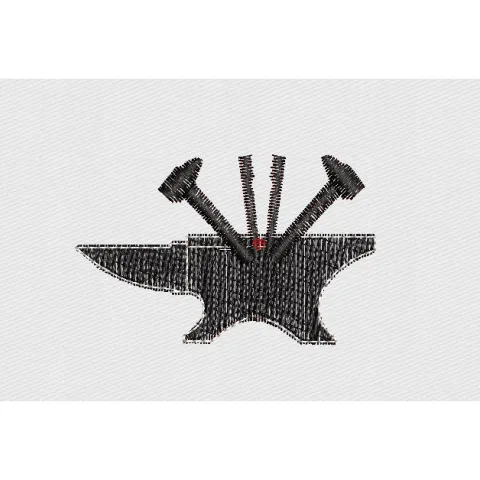 Iron Embroidery Design