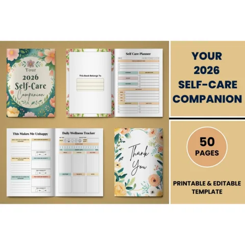 Your Self Care Companion Planner