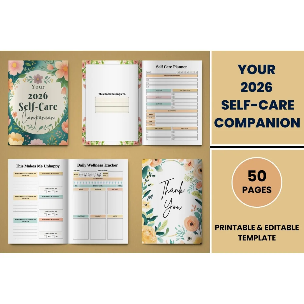 Your Self Care Companion Planner