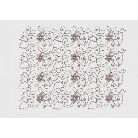Flower Embroidery Design