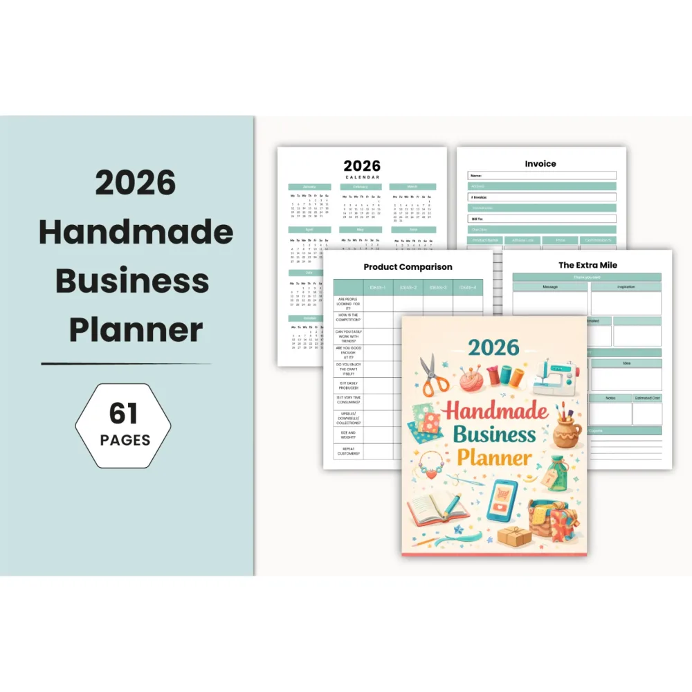 Handmade Business Planner
