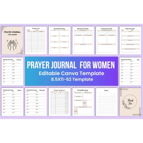 Prayer Journal for Women