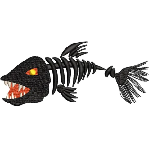 Fish Embroidery Design