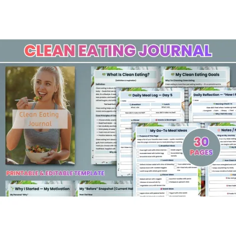 Clean Eating Journal