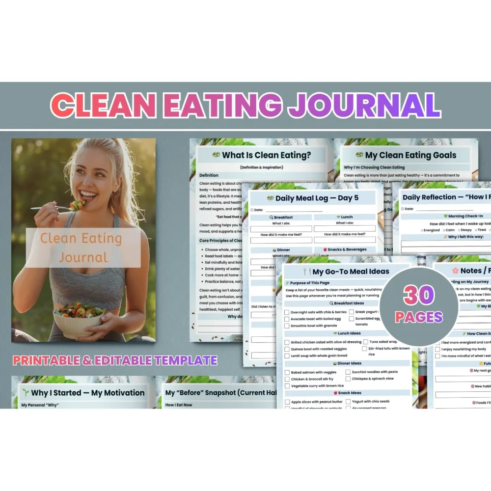 Clean Eating Journal