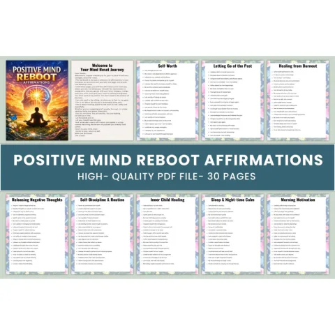Positive Mind Reboot Journal