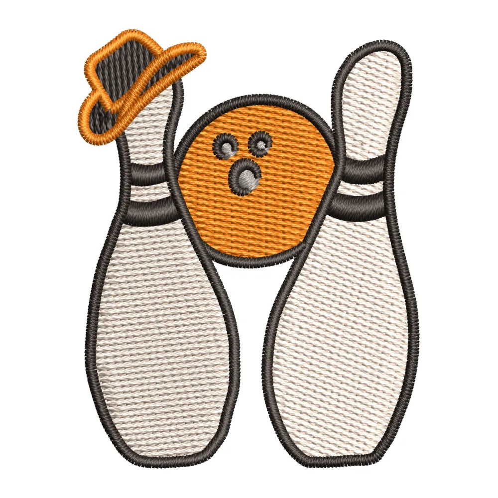 High Cap Game Embroidery Design