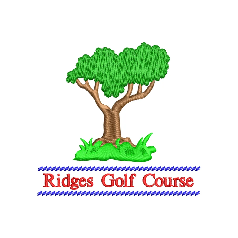 Treegrass Embroidery Design