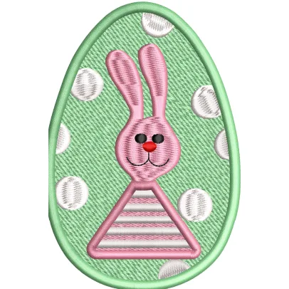 Rabbit Embroidery Design