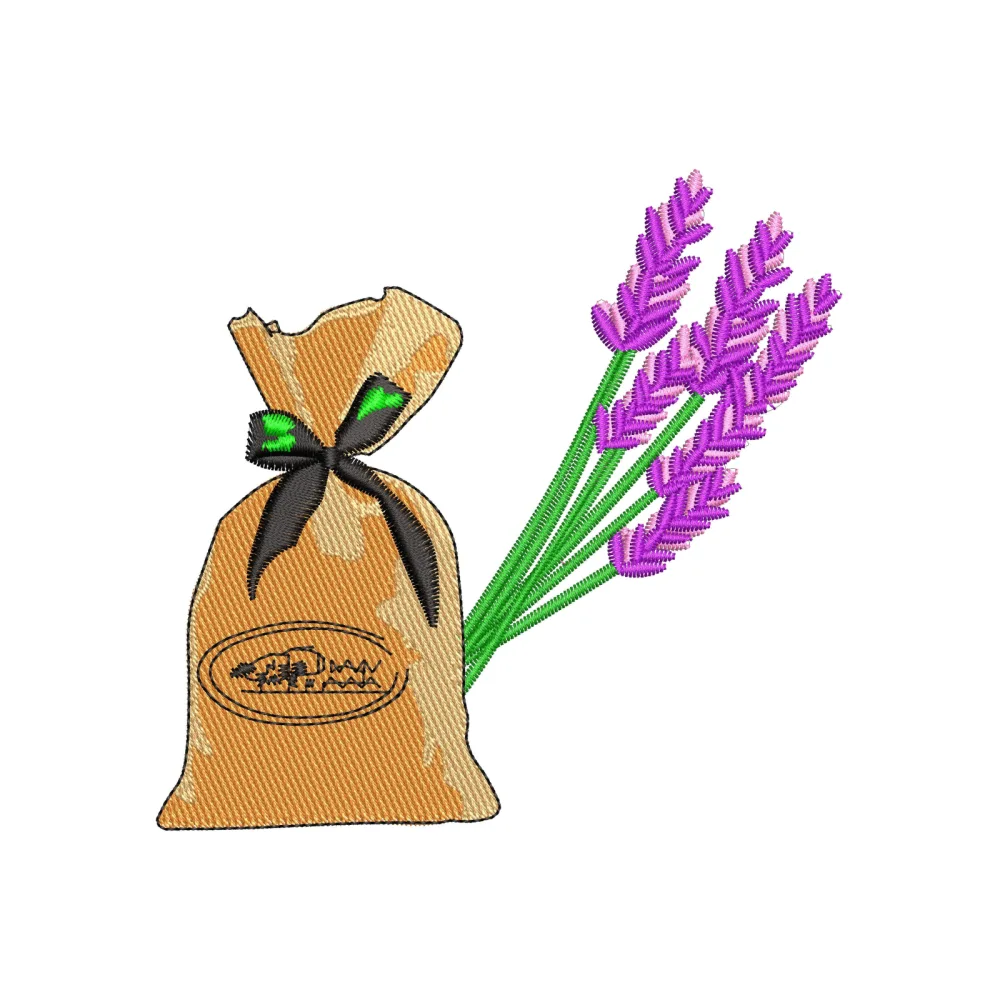 Grain Bag Embroidery Design