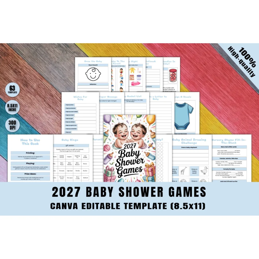 Baby Shower Games Planner