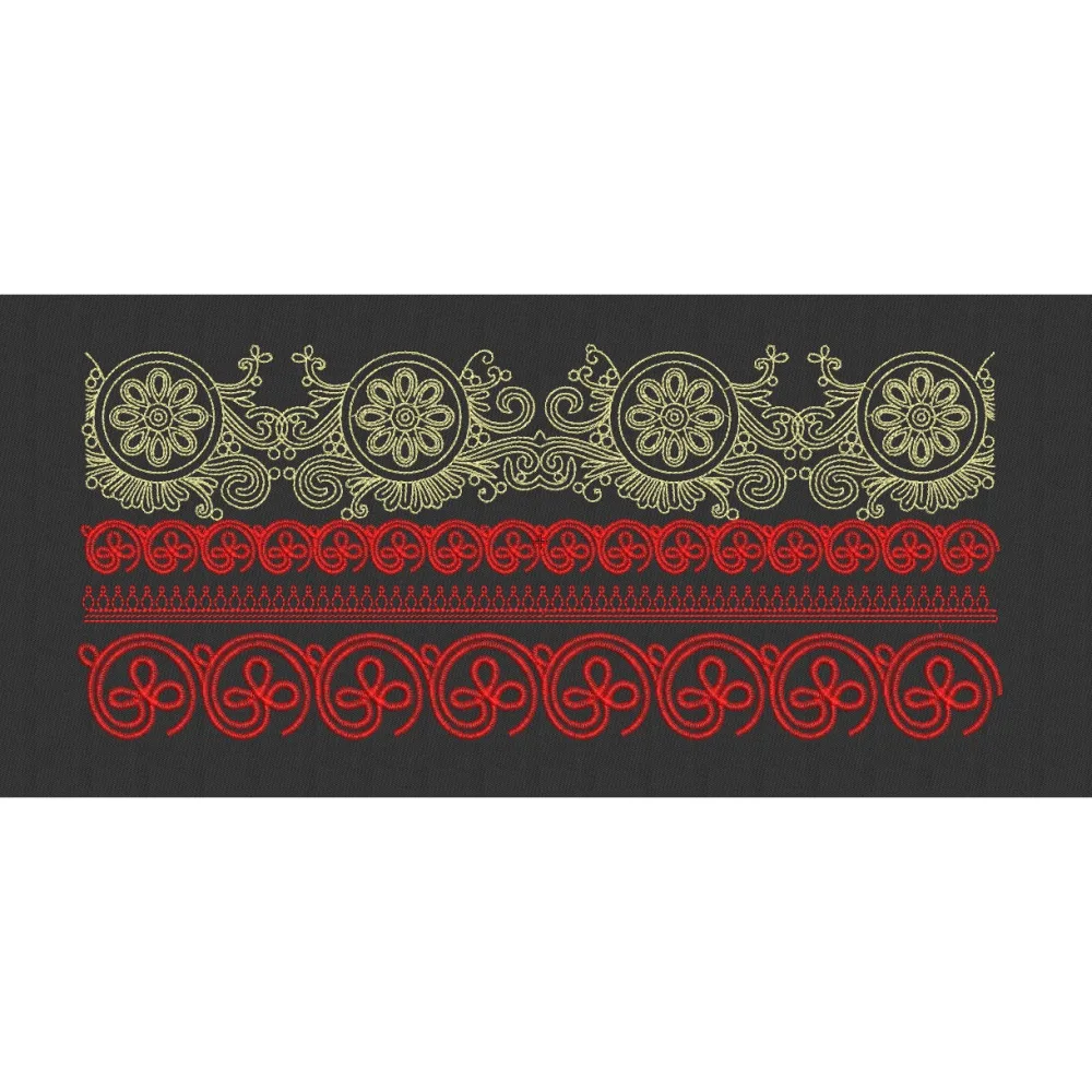 Flower Embroidery Design 861