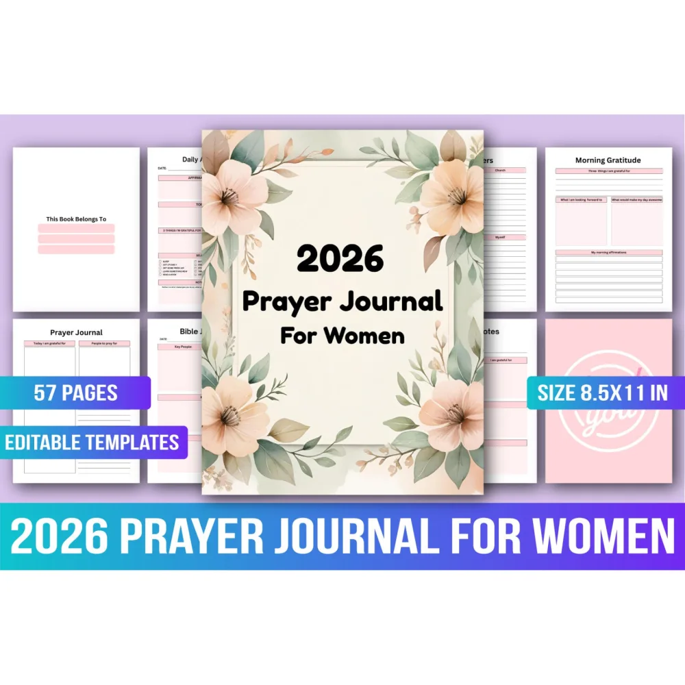 Prayer Journal Template