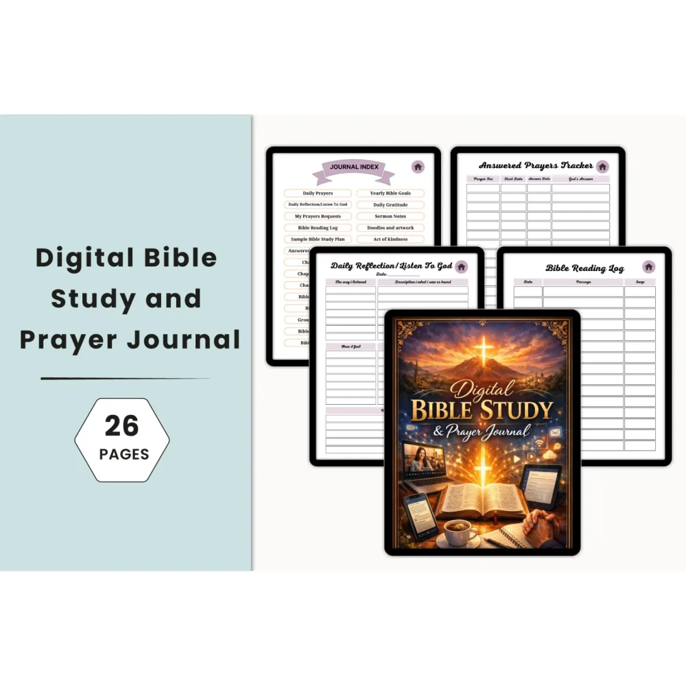 Bible Study and Prayer Journal