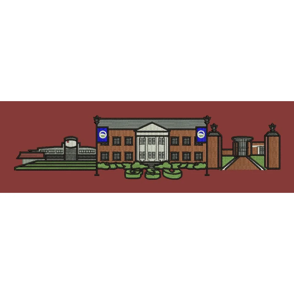 School Embroidery Design