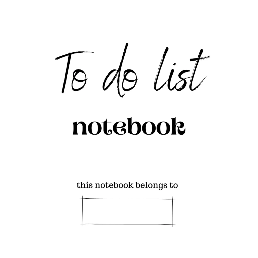 To Do List Bundle