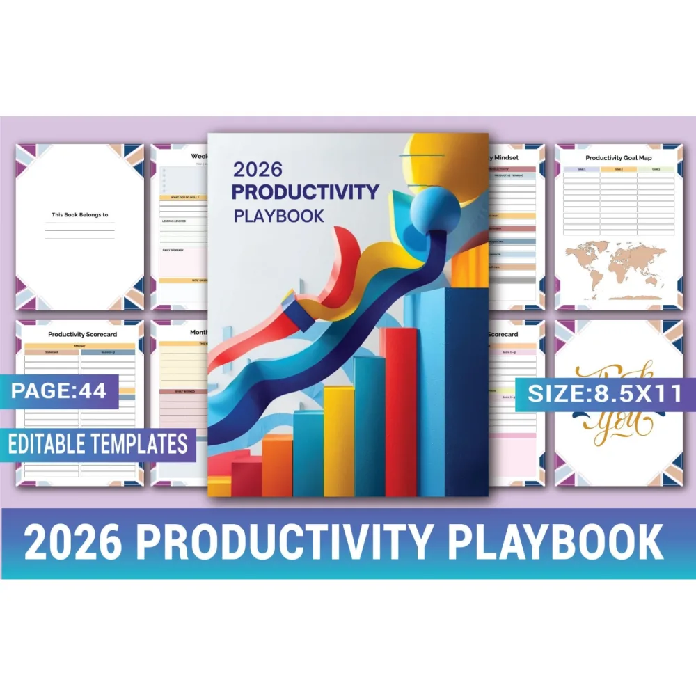 Productivity Playbook Planner
