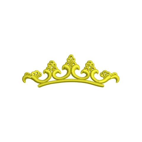 Crown Honesty Embroidery Design