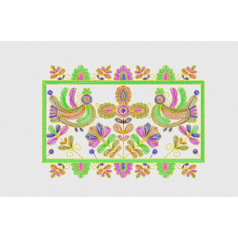 Flower Embroidery Design