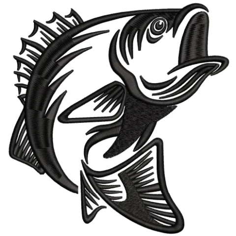 Fish Embroidery Design