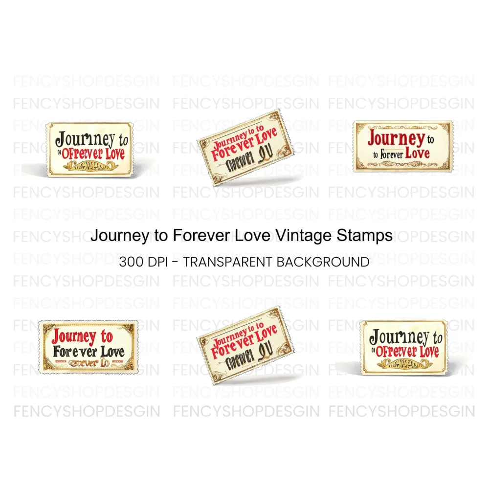Journey to Forever Love Clipart Bundle
