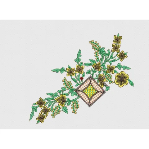 Flower Embroidery Design