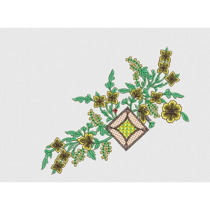 Flower Embroidery Design
