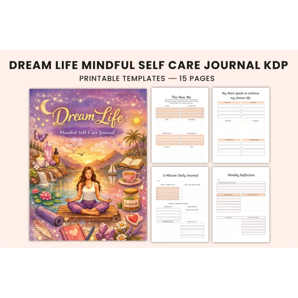 Dream Life Mindful Self-Care Journal