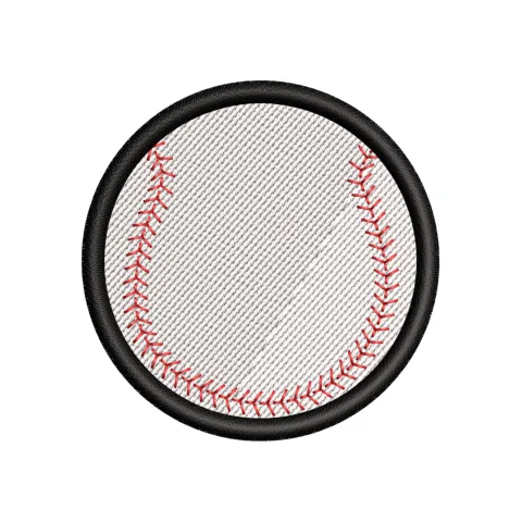 Hard Ball Embroidery Design