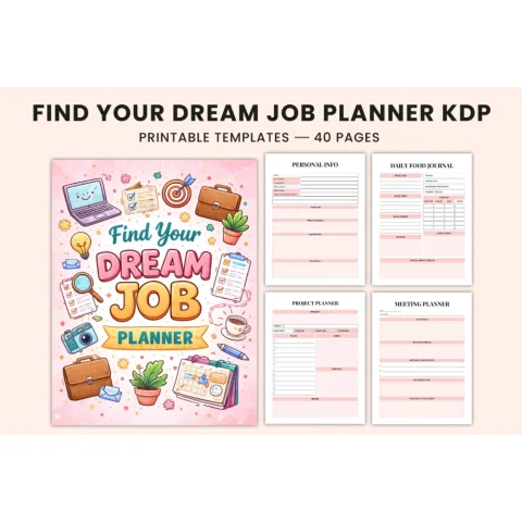 Find Your Dream Job Planner