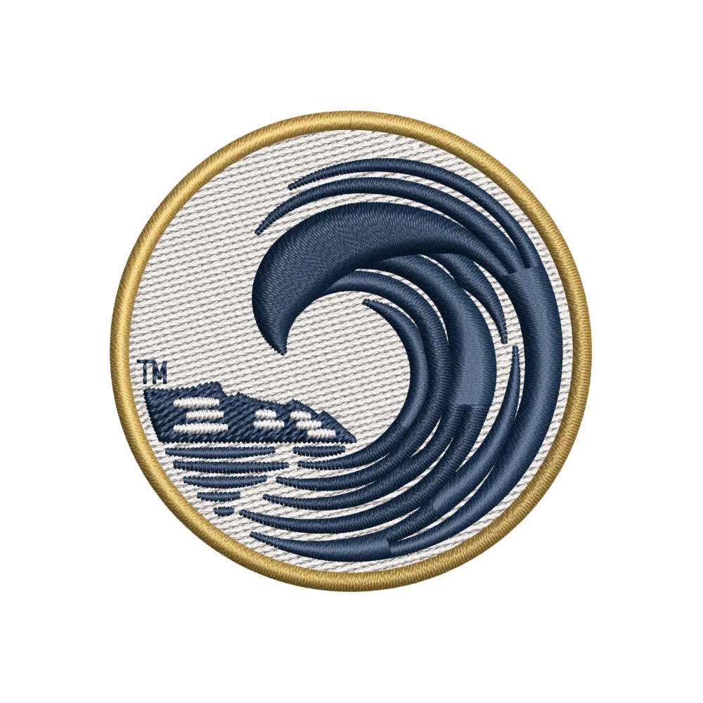 Ocean Waves Embroidery Design