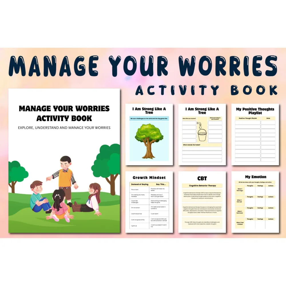 Manage Your Worries Activity Planner