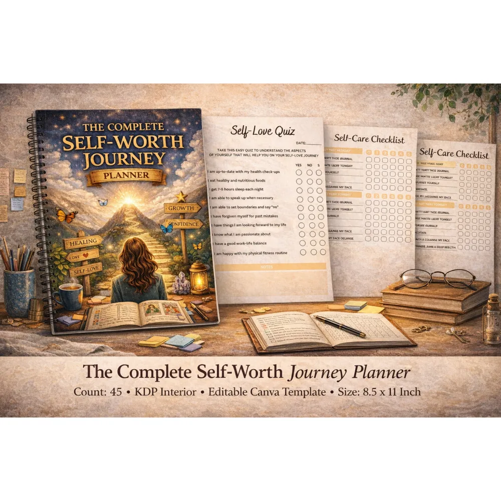 The Complete Self Worth Journey Planner
