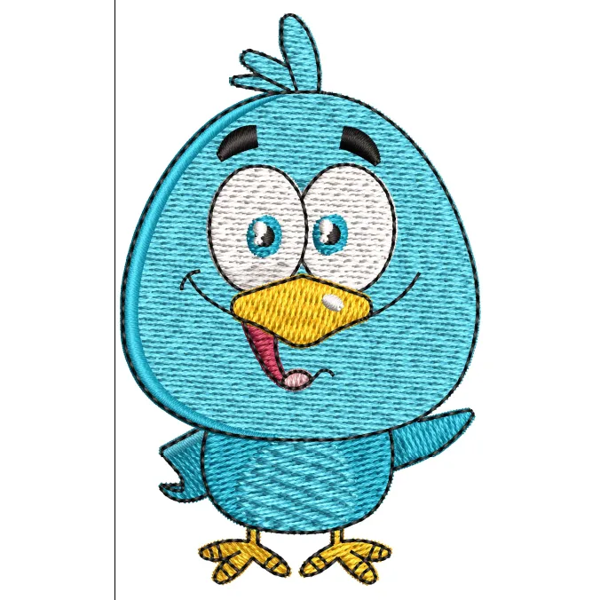 Bird Baby Embroidery Design