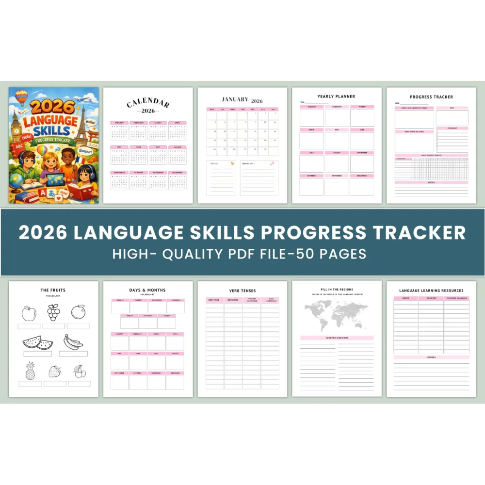 Language Skills Progress Journal