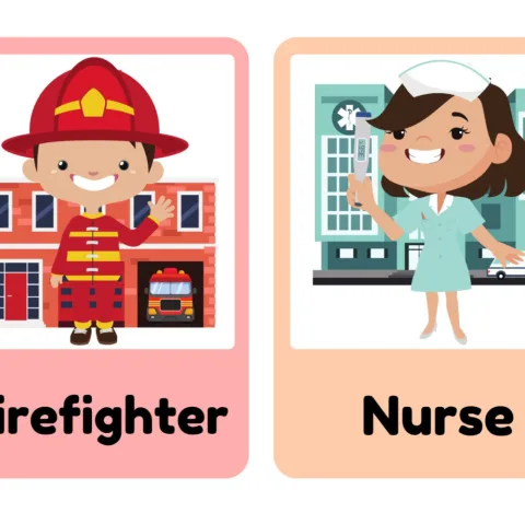 Community Helpers Flashcards for Kids