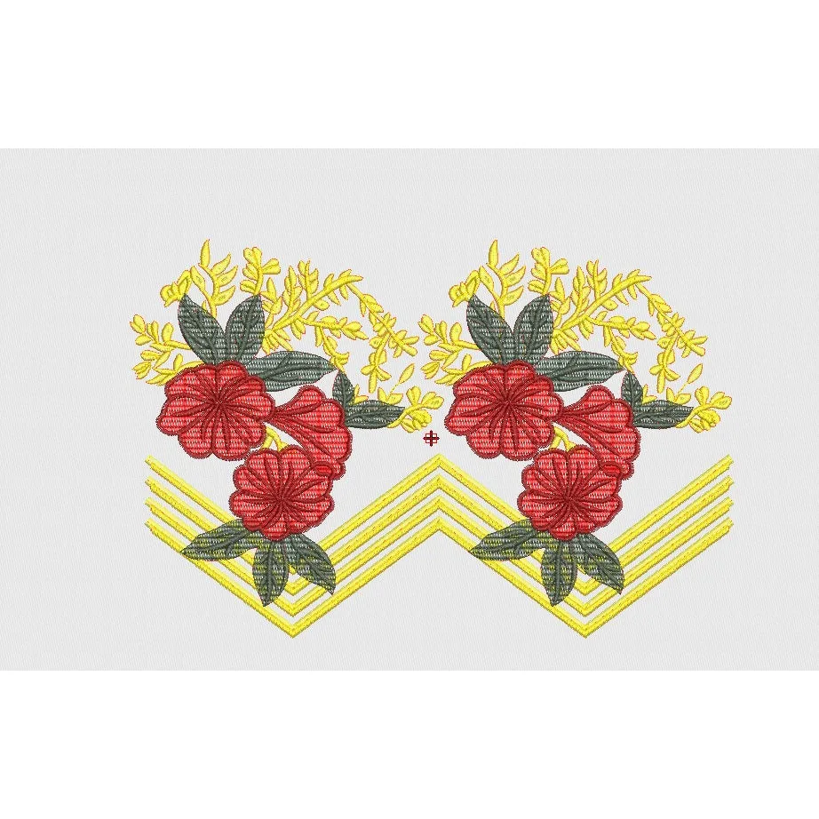 Flower Embroidery Design
