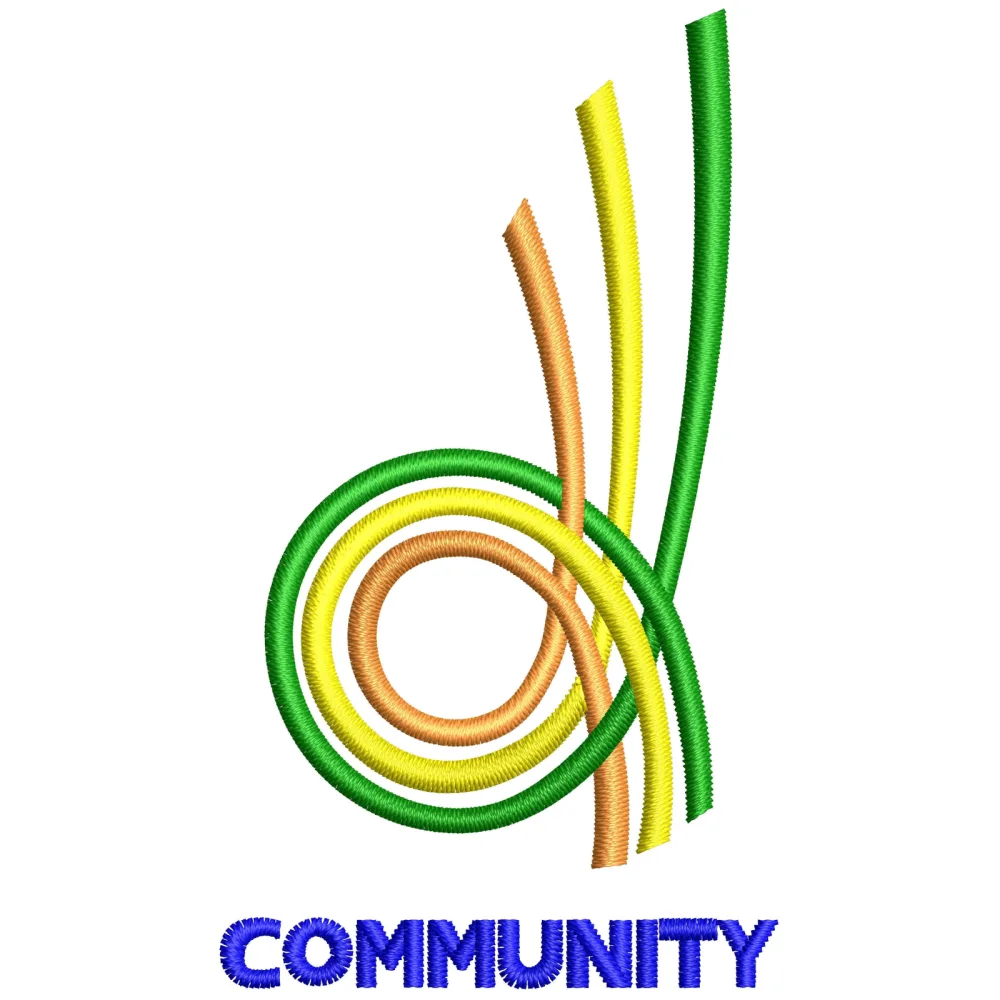 Community Embroidery Design