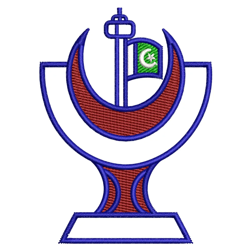 Pak Trophy Embroidery Design