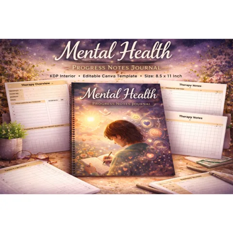 Mental Health Progress Notes Journal