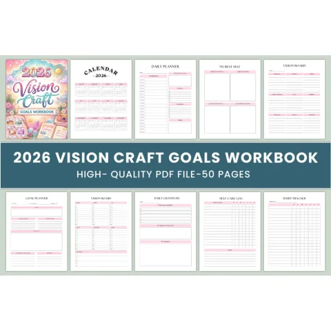 Vision Craft Goals Workbook