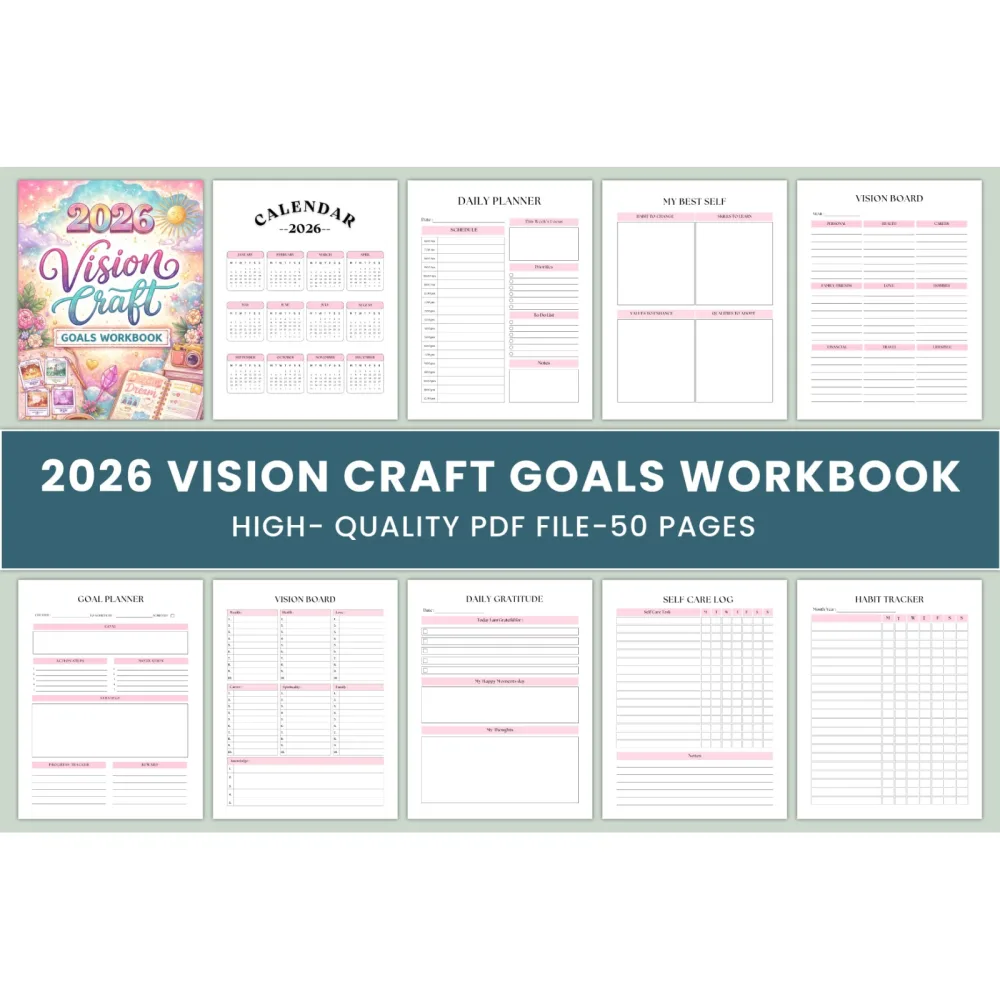 Vision Craft Goals Workbook