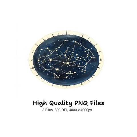 Constellation Clipart Bundle